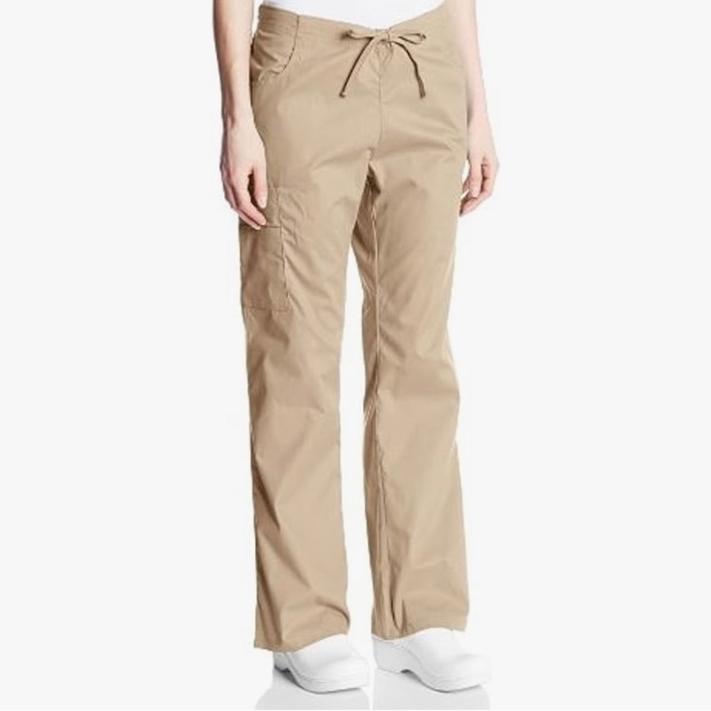 Dickies EDS Signature Every Day Scrubs 3XL Khaki Cargo Medical Tan Women’s NWT